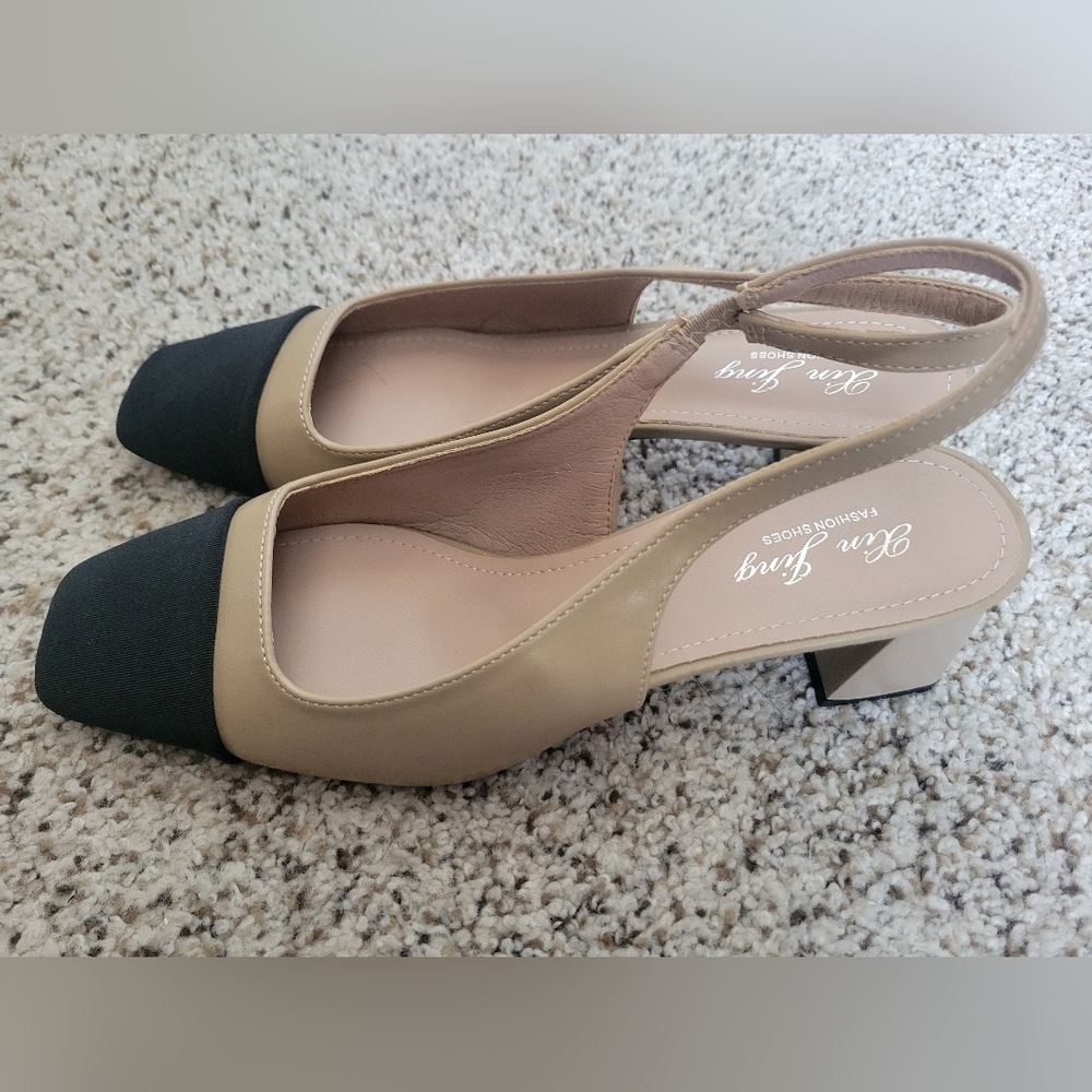 Colorblock Slingbacks - Picture 3 of 6